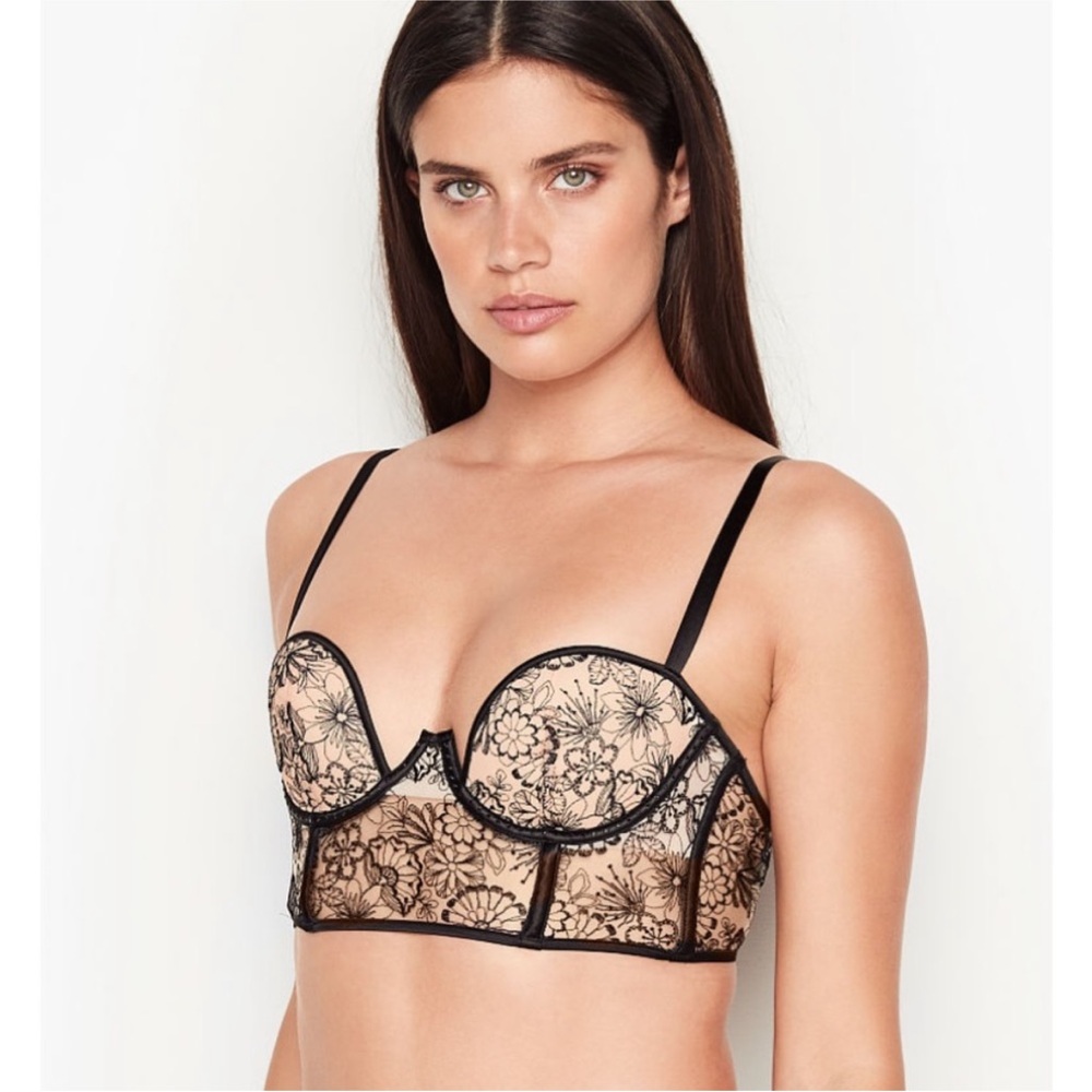 Victoria’s Secret embroidered push up top